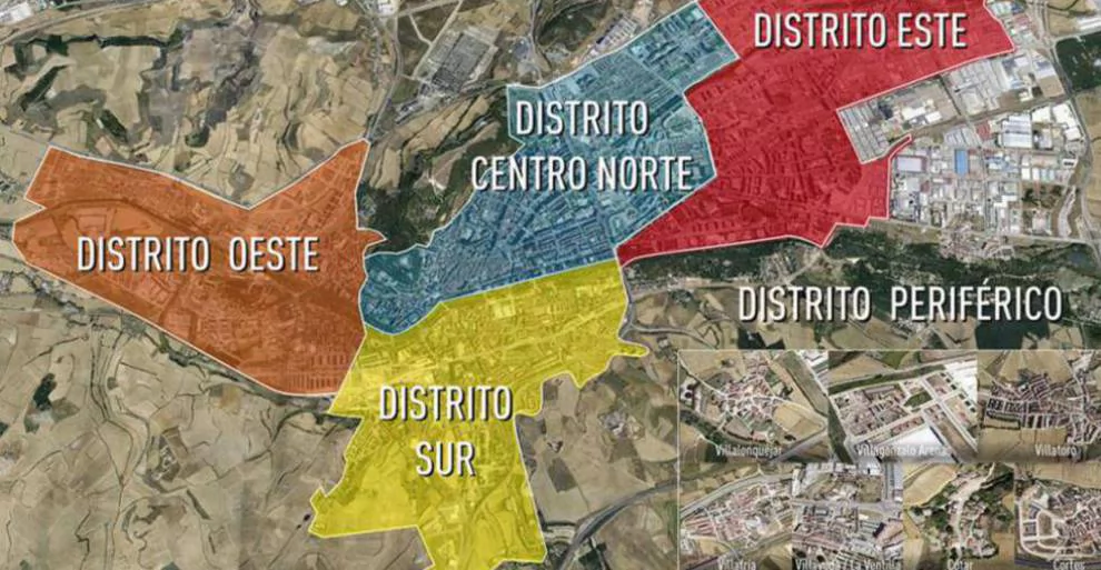 Así quedan repartidos los fondos para inversiones en los Distritos