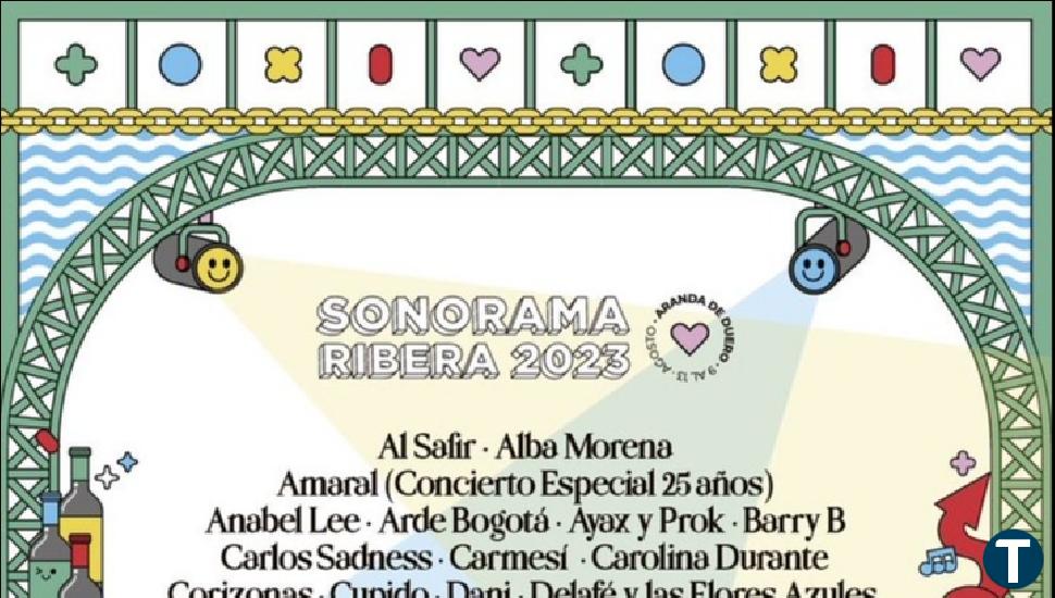 Amaral, Vetusta Morla, Iván Ferreiro, Viva Suecia y Arde Bogotá, primeros confirmados de Sonorama Ribera 2023