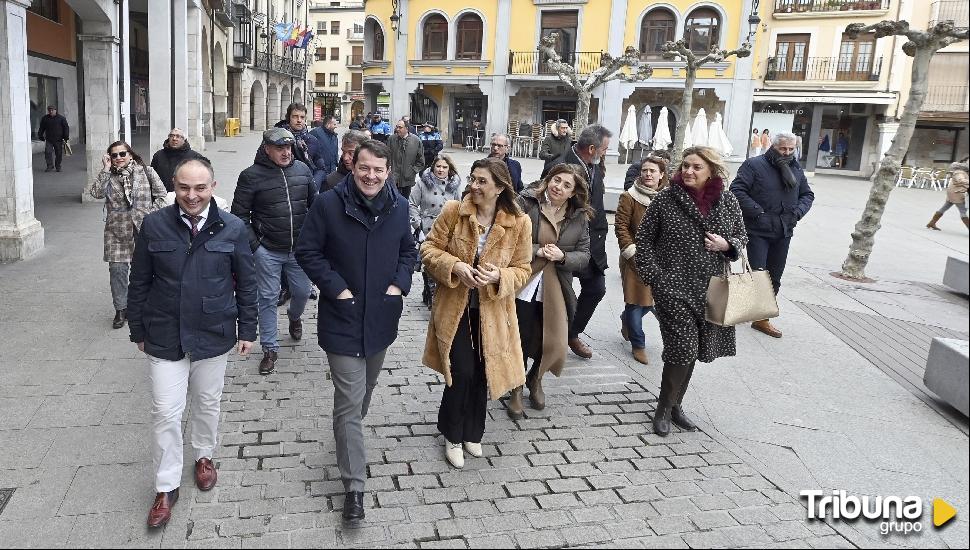 Mañueco asegura que es "cuestión de días" la licitación de las obras del nuevo hospital de Aranda