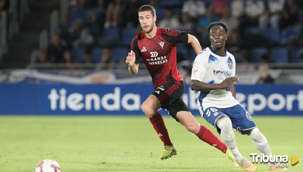 1-0. El Tenerife toma aliento ante un batallador Mirandés