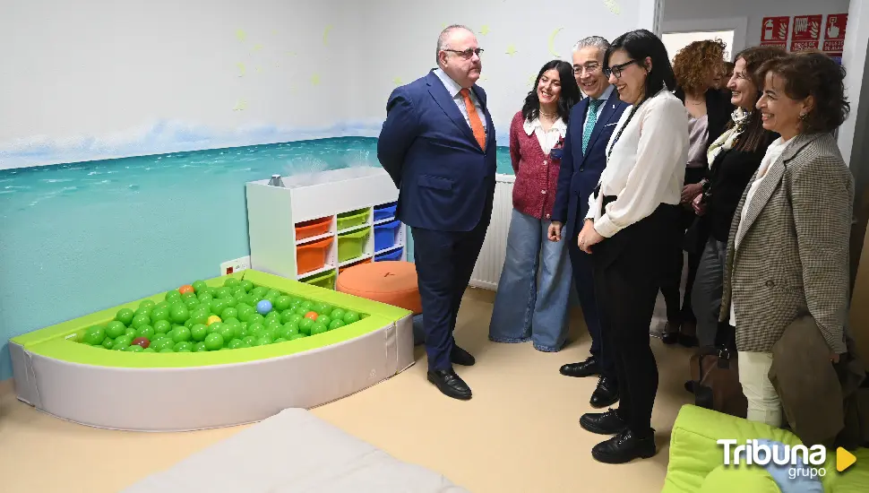 El nuevo Hospital de Día Infantojuvenil del Divino Valles se suma a los de León, Salamanca y Valladolid