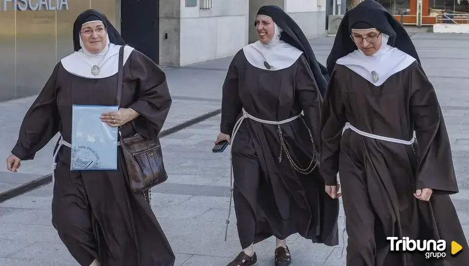 La vista de desahucio contra las exmonjas de Belorado, en el aire porque tres de ellas no han sido notificadas