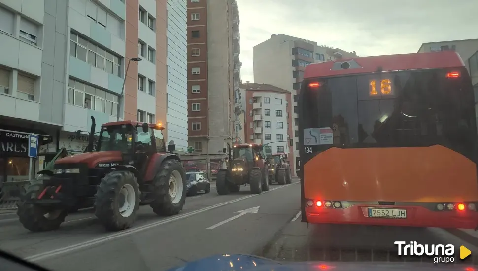 Una tractorada inicia este jueves un nuevo calendario de movilizaciones en Burgos