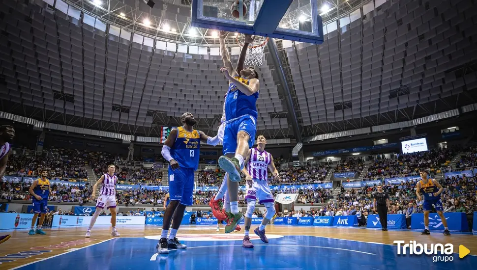 San Pablo Burgos muestra su superioridad y pone la eliminatoria 1-0 (81-59)