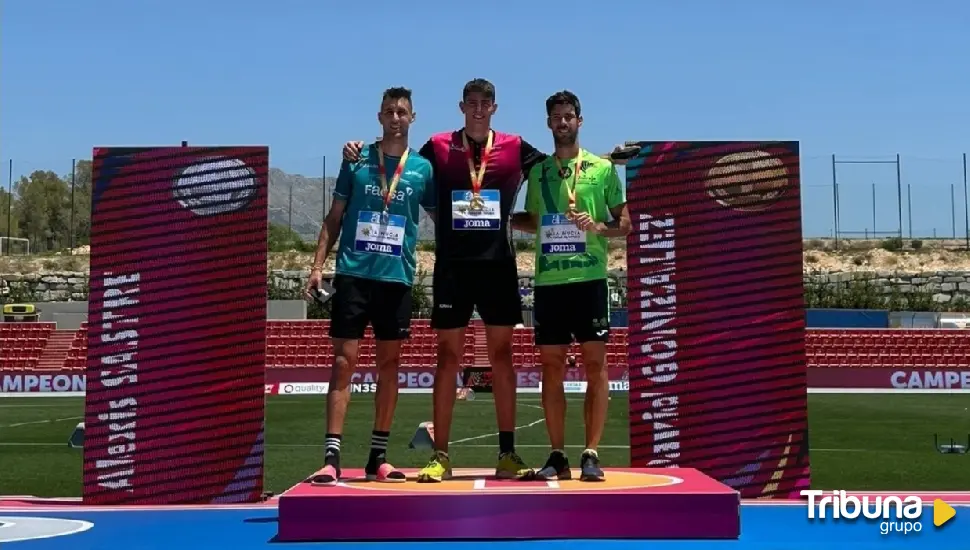 David González se proclama campeón de España de salto de altura