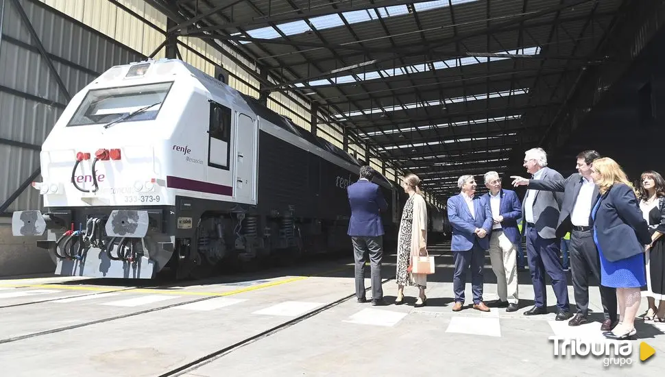 Inaugurado el acceso ferroviario a la zona industrial este de Burgos