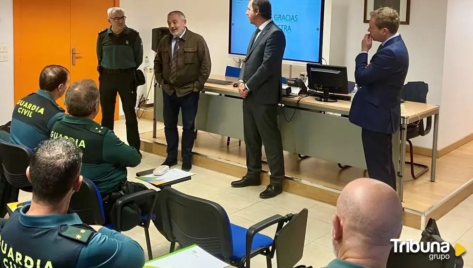 Iberdrola forma a guardias civiles de Burgos para actuar en situaciones de riesgo en instalaciones eléctricas