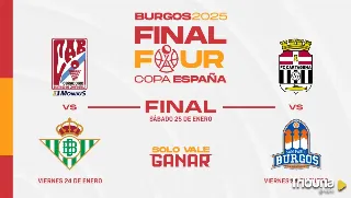 Burgos acogerá la Final Four de la Copa España de baloncesto