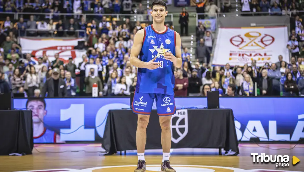 Corbalán, MVP de la final: "Me alegro mucho por la gente, siempre ha estado con nosotros"