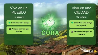 'CORA', la app para hacer amigos o buscar pareja conectando el medio rural y urbano